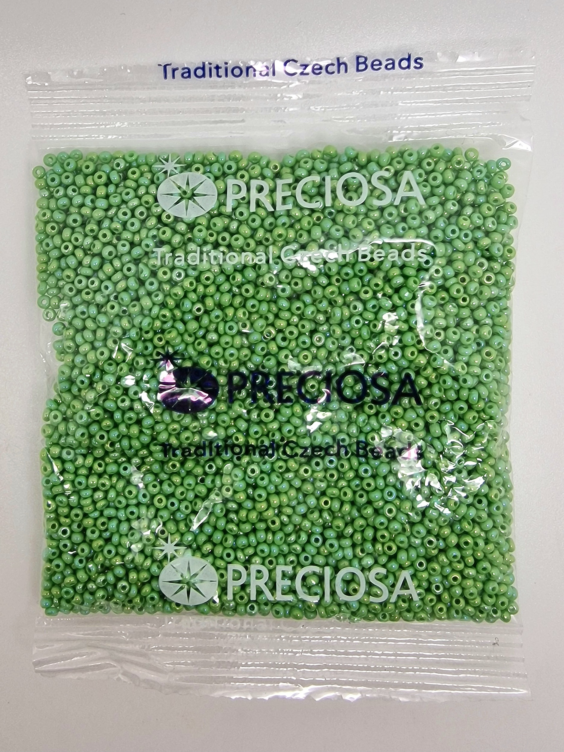 Rocailles frøperler i glas fra Tjekkiet