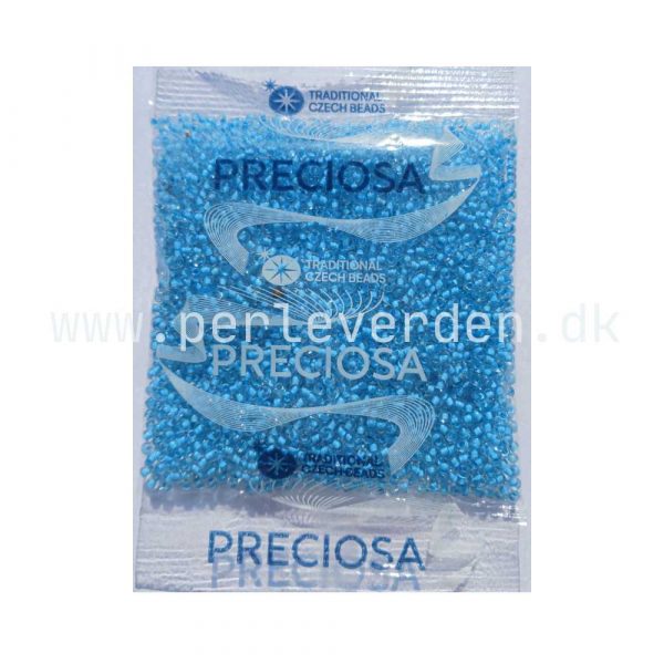 50 gram rocailles perler blå størrelse 9/0