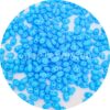 Twin perler i blå farve fra Preciosa