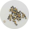 Preciosa MC Round 4mm Crystal Aurum