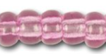 PRECIOSA Rocailles pink crystal