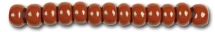 PRECIOSA Rocailles | opaque brown "tango"