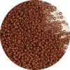 PRECIOSA Rocailles | opaque brown "tango"