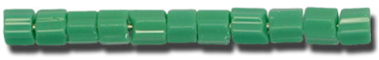 Preciosa 2-Cuts Seed Beads Grøn opak 53250