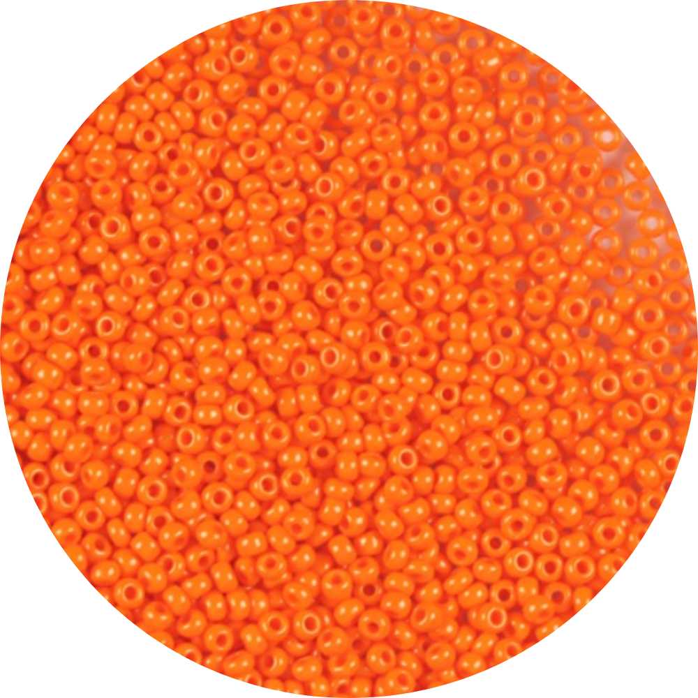 PRECIOSA Rocailles | opaque orange