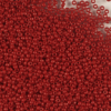 Dybrøde Rocailles frøperler fra Preciosa